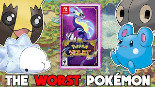 Can You Beat Pokémon Violet Using the Worst Six Pokémon?