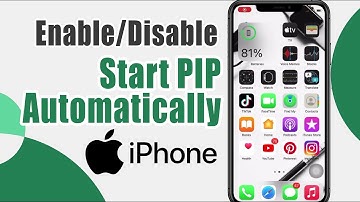 How To Enable/Disable Start Pip Automatically On Iphone