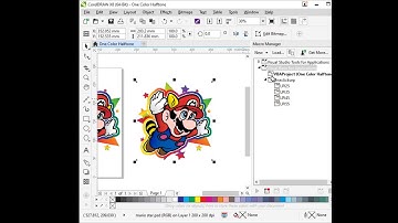 One Click Sep (Corel Macro One Color) for Screen Printing