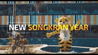 2020 Songkran in Phuket — Rawai Park event, New Pool — Phuket Water Festival 2020