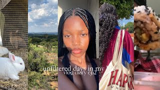 unfiltered days in my life(vlog diary ep2): sushi, GRWM,school, flu etc||South African YouTuber