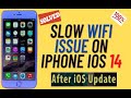 iPhone Slow WiFi issue || Here&#39;s the way to speed up iPhone and iPad