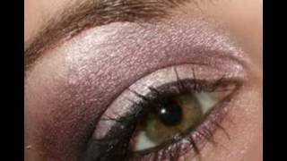 Glamorous Purple Smoky eye make up tutorial