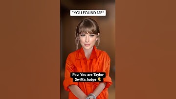 If you were Taylor Swift’s Judge 👨‍⚖️ #taylorswift  #popmusic