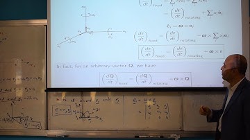 Non-inertial reference frames (EOM derivation): Analytical Mechanics I #10.1 | ZC OCW