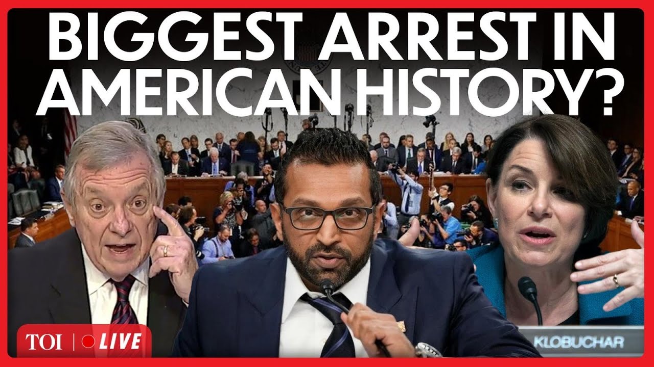LIVE | Biggest Arrest In American History? Kash Patel SHOCKS Americans In Senate Clash