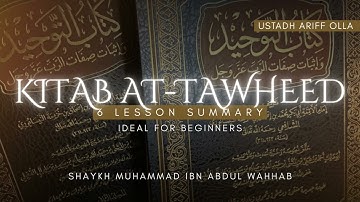 Summarised Kitab at-Tawhid || Part 5 || Ustadh Ariff Olla
