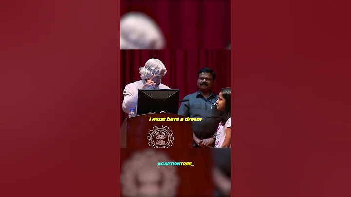 Little girl asks Dr. Abdul Kalam's SUCCESS MANTRA - MUST WATCH🔥🚀 - DayDayNews