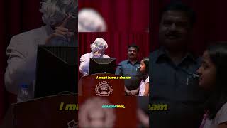 Little girl asks Dr. Abdul Kalam's SUCCESS MANTRA - MUST WATCH🔥🚀