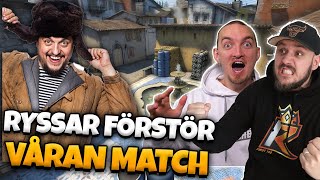 RYSSAR FÖRSTÖR VÅRAN MATCH I CSGO *KEVZTER BLIR GALEN*