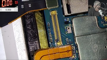 Samsung S22 Ultra screen fpc connector replacement