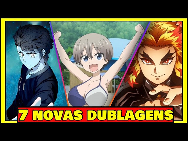 7 NOVOS ANIMES DUBLADOS 2022 - Top Melhores Animes Dublados para