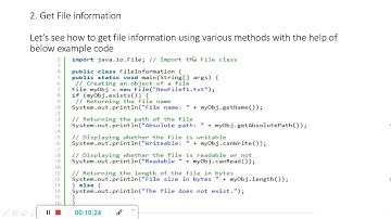 File Handling in Java in urdu