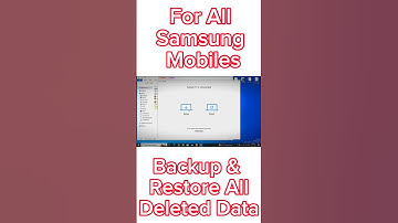 How To Backup & Restore Data in all Samsung Mobiles | #backupdata #restore #samsung #softwareadvisor