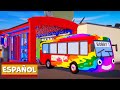 Gecko y los autobuses arcoíris | Garaje de Gecko | Carros para niños | Vídeos educativos