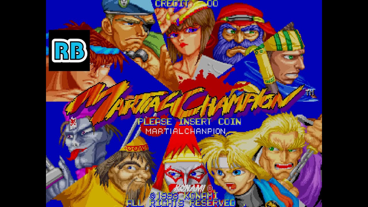 KONAMI コナミ マーシャルチャンピオン 基板 （MARTIAL CHAMPION