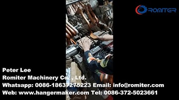 Semi Automatic Pneumatic Wooden Hanger Hook Inserting Machine