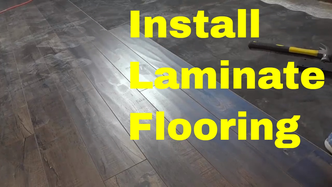 How To Install Laminate FlooringEASY Tutorial YouTube