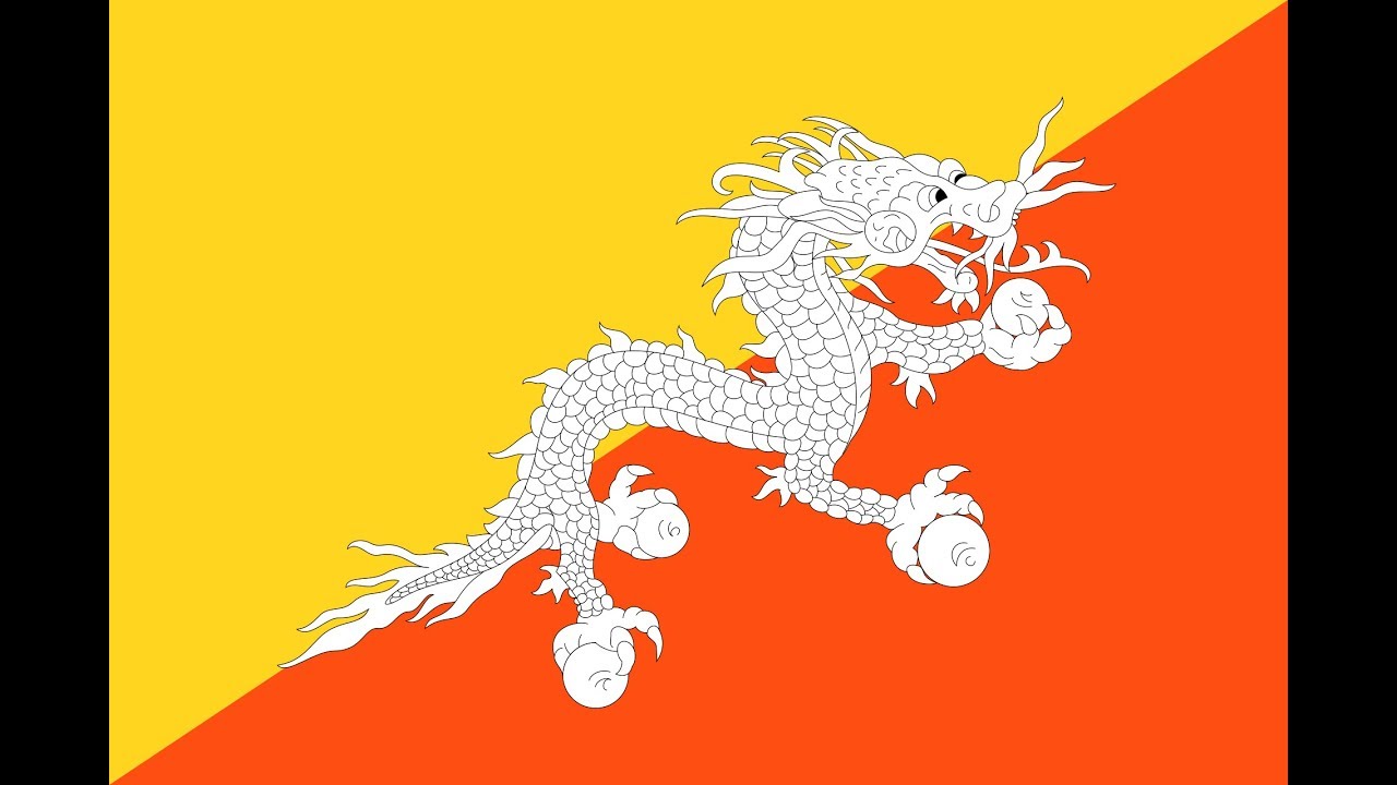 Bhutan CENTENARY ISSUE ブータン建国100周年記念号　雷龍 ブータン王国 国歌「雷龍の王国（འབྲུག་ཙན་དན་）」 - YouTube