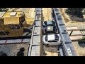 GTA 5 - Ultimate Car Pressing by Train