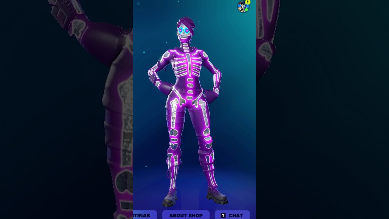 Sparkle Skull skin in Fortnite! 
