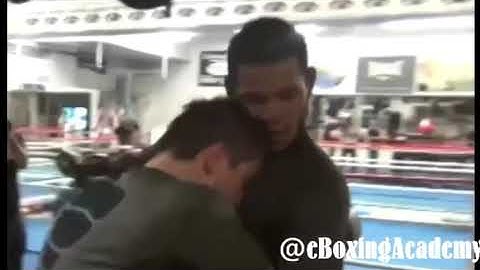 Wrestling tip for better boxing on the inside — ft. Roberto Duran, Gennady Golovkin, Coach Kolat