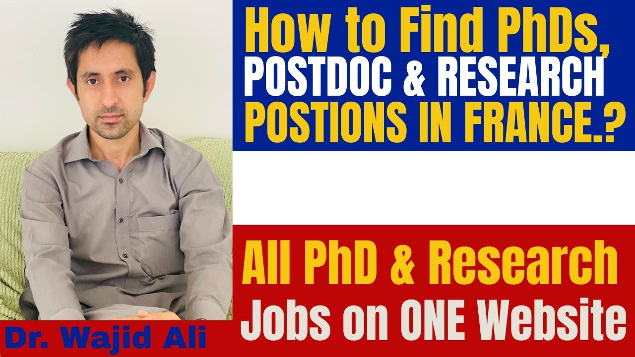 Recruit Postdoc Position How to Find PhD & Postdoc Research Positions in France | CNRS Jobs ...