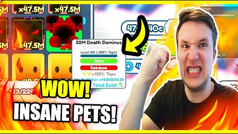 👍 The 50M EVENT UPDATE PETS Are Actually INSANE In Tapping Simulator *OP* 👍