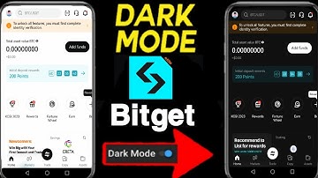 How to enable dark mode on bitget account||Disable light mode on bitget account||Unique tech 55