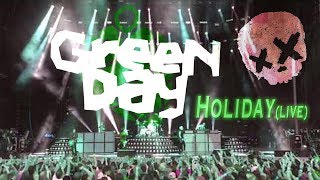 Green Day - Holiday (Live) Revolution Radio Tour 2017 @ West Palm Beach