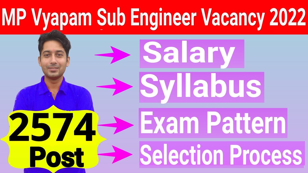 MP Vyapam Sub Engineer Vacancy 2022 MPPEB Group 3 Sub Engineer mp-vyapam-sub-engineer-vacancy-2022-mppeb-group-3-sub-engineer
