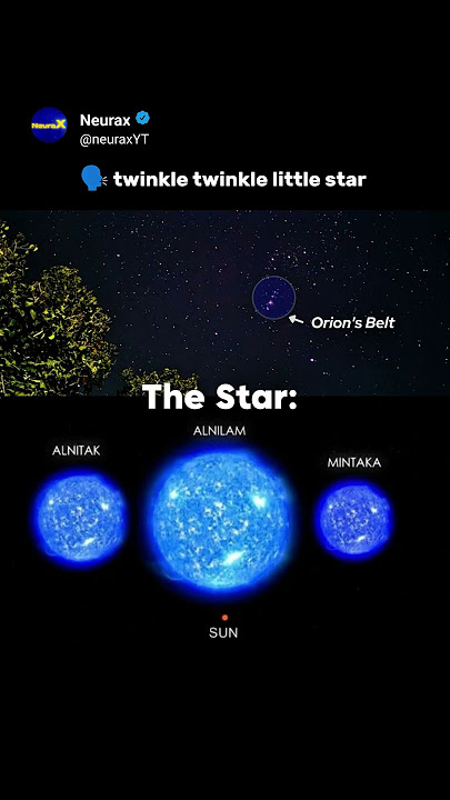 The Orion’s Belt Stars Are Absolute Giants