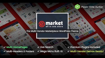 eMarket - The eCommerce & Multi-purpose MarketPlace WordPress Theme (Mobile Layouts Included) |