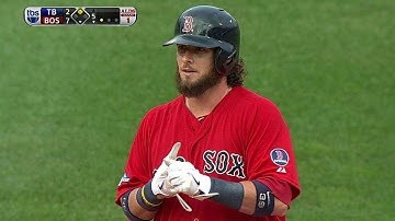 Salty cranks a two-run double to left