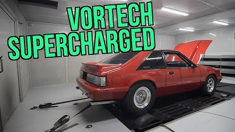 Vortech YSI Ford Foxbody Mustang Dyno Tune Video - Real Street Performance