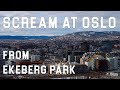 Ekeberg Park in Oslo. Norway 2021. Art & Sculpture hunting and Screaming at Oslo with Edvard Munch