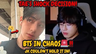 BREAKING! Is BTS Falling Apart? Taehyung Makes a Shocking Decision! Jungkook Breaks Down!