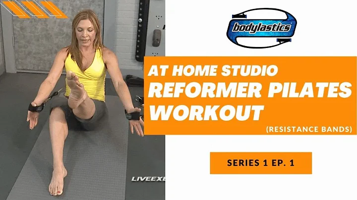 At Home Studio Reformer Pilates Workout (Resistanc...