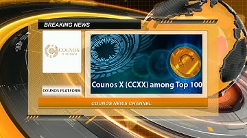 COUNOS X CCXX AND COUNOS COIN CCA AMONG TOP 100 CRYPTOCURRENCIES!