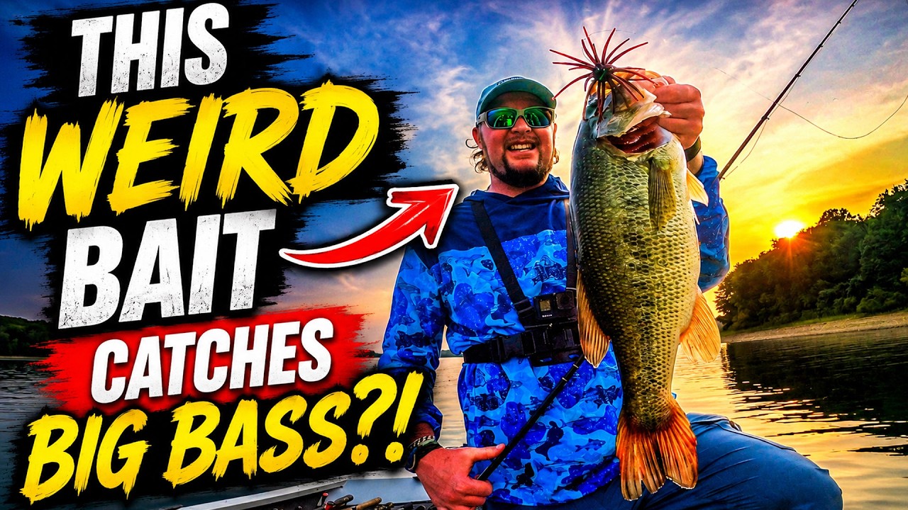 This WEIRD Bait Catches Big Bass?! Urchin Bait Bass Fishing