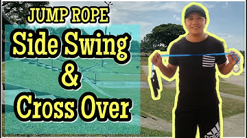 JUMP ROPE Tricks for Beginners| SIDE SWING and CROSS OVER