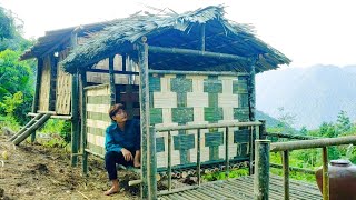 Build a new house, Build a bamboo house for a kitchen, build a new life