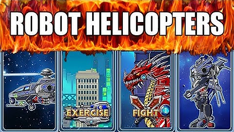 Robot Helicopters - Full Game - Full Shapes - Game Play - 2015 - HD