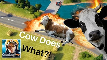 EMERGENCY HQ | PART 1 // Cow Causes An Accident