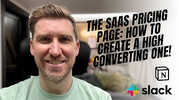 The SAAS pricing page - How to create a high converting one!