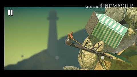 Getting over it. Android first time playing fully frustrated