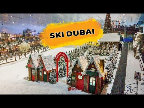 SKI DUBAI || BABY ZEB || MASTI || WATCH TILL END#skidubai #dubai #snow