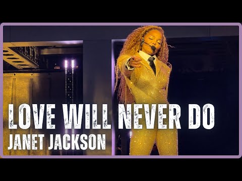Janet Jackson - Love Will Never Do (Live at Resorts World