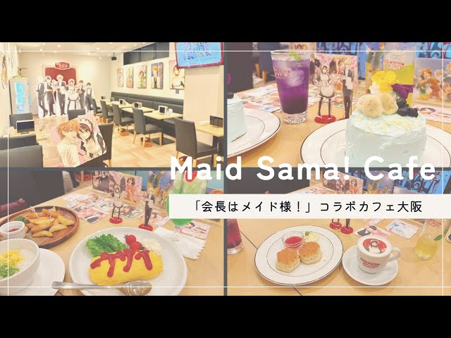 会長はメイド様！コラボカフェ大阪 - YouTube