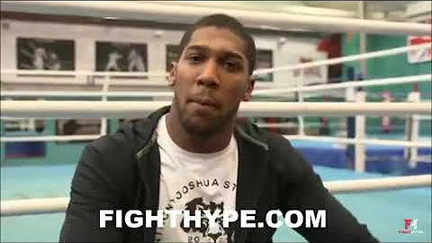 ANTHONY JOSHUA DEONTAY WILDER IMPRESSION!